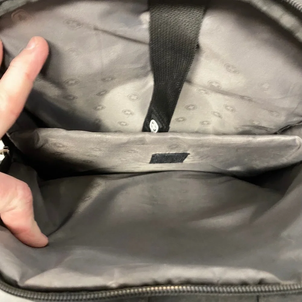 SwissGear Airflow Laptop Backpack Black Travel School Book Bag Multi Pocket
